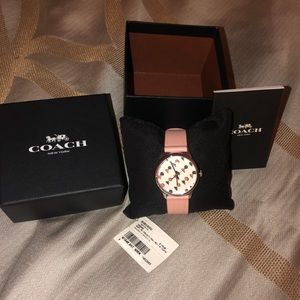 NWT Coach Watch - Leather Strap